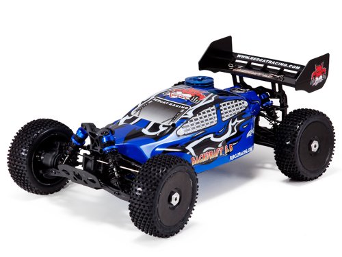 Redcat Racing Backdraft 3.5cc Nitro Buggy, Blue, 1/8 Scale
