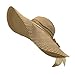 lethmik Straw Hat Ladies Floppy Summer Beach Hats Brimmed Sun Caps