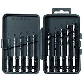 Vermont American 13137 10 Piece 1 16-Inch to 1 4-Inch Hex Shank Twist Drill Bit Assortment... by Vermont American