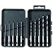 Vermont American 13137 10 Piece 1/16-Inch to 1/4-Inch Hex Shank Twist Drill Bit Assortment in Plastic Case