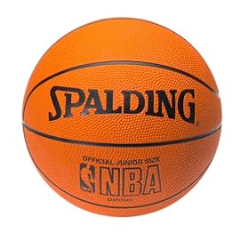 Spalding NBA Jr. Intermediate Size Outdoor Basketball by Balls
