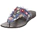 Naughty Monkey Women's Billie Jean Flower Thong