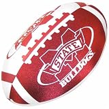 My Team MIssissippi St. Bulldogs Squishy Microbead Football Pillow