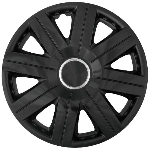 Cartrend 70268 Radzierblenden Set \"Cosmos\" Black, 4-teilig, 33,02 cm ( 13 Zoll Preisvergleich