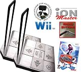 2 x Wii Dance Dance Revolution iON Master Arcade Metal Dance Pad with Raised Buttons and Strong Hand