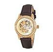 AK Anne Klein Women's 109126CHBN Automatic Swarovski Crystal Accented Gold-Tone Watch