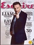 Liam Neeson in the book ESQUIRE Magazine (March 2011) Liam Neeson