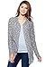 A+D® Womens Sweater Knit Cardigan W/Open Front