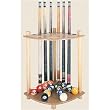 Minnesota Fats Cue and Ball Rack (Oak Finish) Minnesota Fats Cue and Ball Rack (Oak Finish)