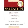 Valuation: Measuring and Managing the Value of Companies (Wiley Finance)