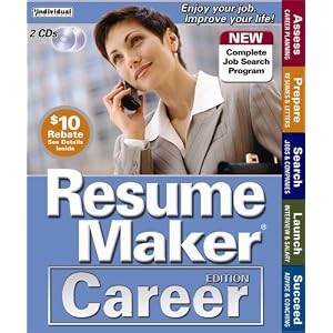ResumeMaker Career Edition by Individual Software Inc.