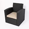 Garten-Sessel Lounge-Sessel Turin, Poly-Rattan