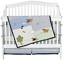 Sumersault Playful Puppies 4 pc Crib Set