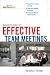 The Manager's Guide to Effective Meetings