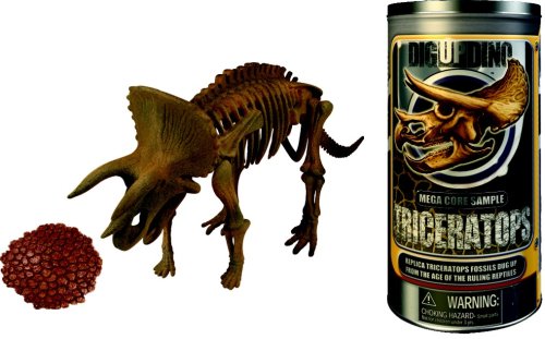 Childrens Toyshop  Toys : Triceratops Mega Core Dig Up Dinosaur Skeleton