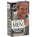 Just for Men Brush-in Color Gel for Mustache, Beard & Sideburns, Natural Sandy Blond, 1 application