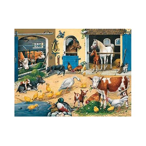 51EZK1S46ZL Ravensburger Farm Life 24 Piece Jigsaw Puzzle