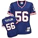 Lawrence Taylor New York Giants Blue NFL Women's Premier Throwback Jersey - Small