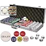 New Premium Set of 500 11.5 Gram Diamond Suited Poker Chips W/6 Dealer Buttons, Cards, & Dice