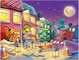 Ravensburger Nighttime Repairs v- 100 piece glow in the dark Puz
