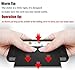 iPhone 6S Case, MIZOO [Black]- [Wallet Card Slot][Heavy Duty Protection] For Apple iPhone 6 6S 4.7 with FREE [Tempered Glass Screen Protector] (Black/Black)