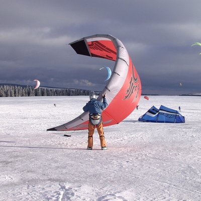 Produkt-Bild: Snowkite Schnupperkurs