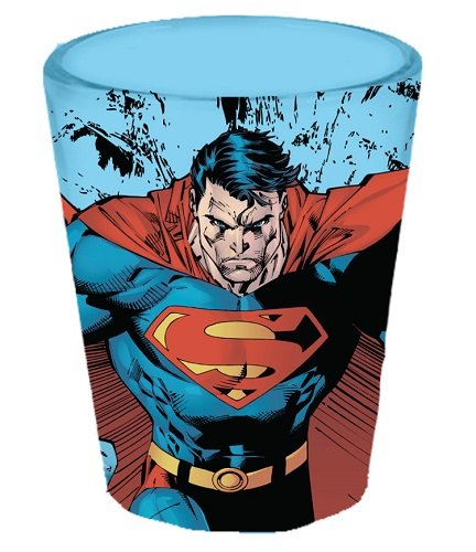 SUPERMAN MAD SHOTGLASS