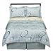 Modern Home Comforter Set - Blue Elliptical