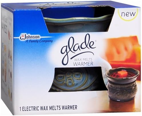 1 pack Glade Wax Melts Warmer, Blue 1 ea