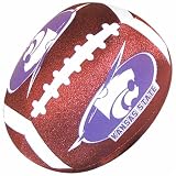 My Team Kansas St. Wildcats Squishy Microbead Mini Football Pillow