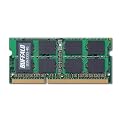 BUFFALO ノートPC用増設メモリ PC3-10600(DDR3-1333) 4GB D3N1333-4G/E