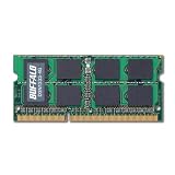 BUFFALO ノートPC用増設メモリ PC3-10600(DDR3-1333) 4GB D3N1333-4G/E