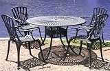 Monte Carlo Dining Set 4piece Iron