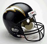 Riddell San Diego Chargers NFL Deluxe Replica Full Size Helmet (Navy Blue)