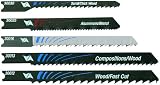 Vermont American 30041 25-Piece High Carbon Steel U-shank Jig Saw Blade Set