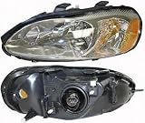 01-02 DODGE STRATUS COUPE HEADLIGHT LH (DRIVER SIDE), Assy (2001 01 2002 02) C100124 MR566305