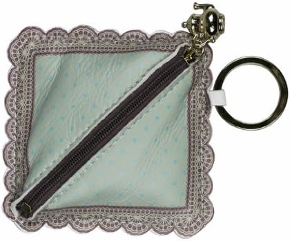 Salvador Bachiller Women's Leather Purse 5363 Aquamarine