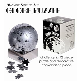 Magnetic 3-D Globe Puzzle by Corners of the World