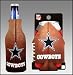 SET (2) DALLAS COWBOYS FOOTBALL CAN & BOTTLE KOOZIE