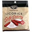 RJ's Raspberry Soft Natural Eating Licorice, 10.6-Ounce Bag (Pack of 4)