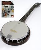 6 STRING BANJO GUITAR w/ Tuning Chart & CD FREE