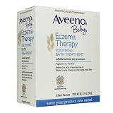 Aveeno Baby Eczema Therapy Soothing Baby Bath Treatment, 5 Count (Pack of 2)