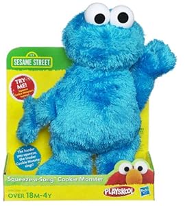 Sesame Street Squeeze-A-Song - Cookie Monster