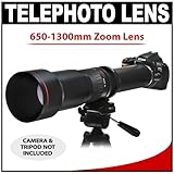 Vivitar 650-1300mm f/8-16 SERIES 1 Telephoto Zoom Lens for Nikon D40, D60, D90, D200, D300, D300s, D3, D3s, D3x, D700, D3000 & D5000 Digital SLR Cameras