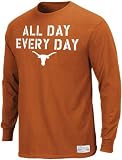 NCAA Men's Texas Longhorns Hitch And Go Long Sleeved Synthetic Tee (True Texas Orange,Large)