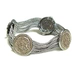 Designer Inspired Cross Pendant Bracelet
