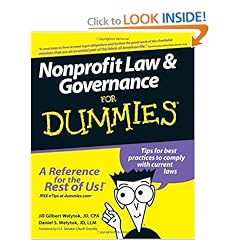  Nonprofit Law & Governance For Dummies (9780470087893)