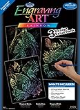 Royal and Langnickel Engraving Art 3 Design Value Pack, Rainbow