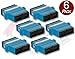 6 Pk Duplex SC to SC Female to Female Couplers | Single-mode Multimode SC Female to SC Female Couplers | FiberCablesDirect | f/f sc/sc female/female adapter sm mm coupler 6 pack