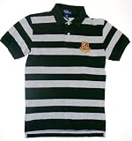 Polo Ralph Lauren Boys Broad Striped Polo Shirt - Green & Grey